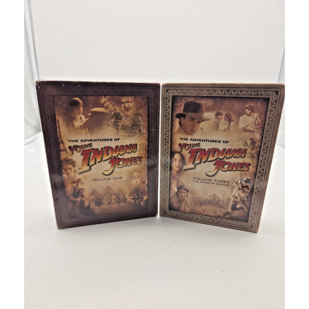 The Adventures of Young Indiana Jones Complete Vol 1 & 3 12 Disc DVD Collection